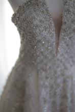 C2023-SY94 - strapless swarovski crystal beaded ball gown wedding dress