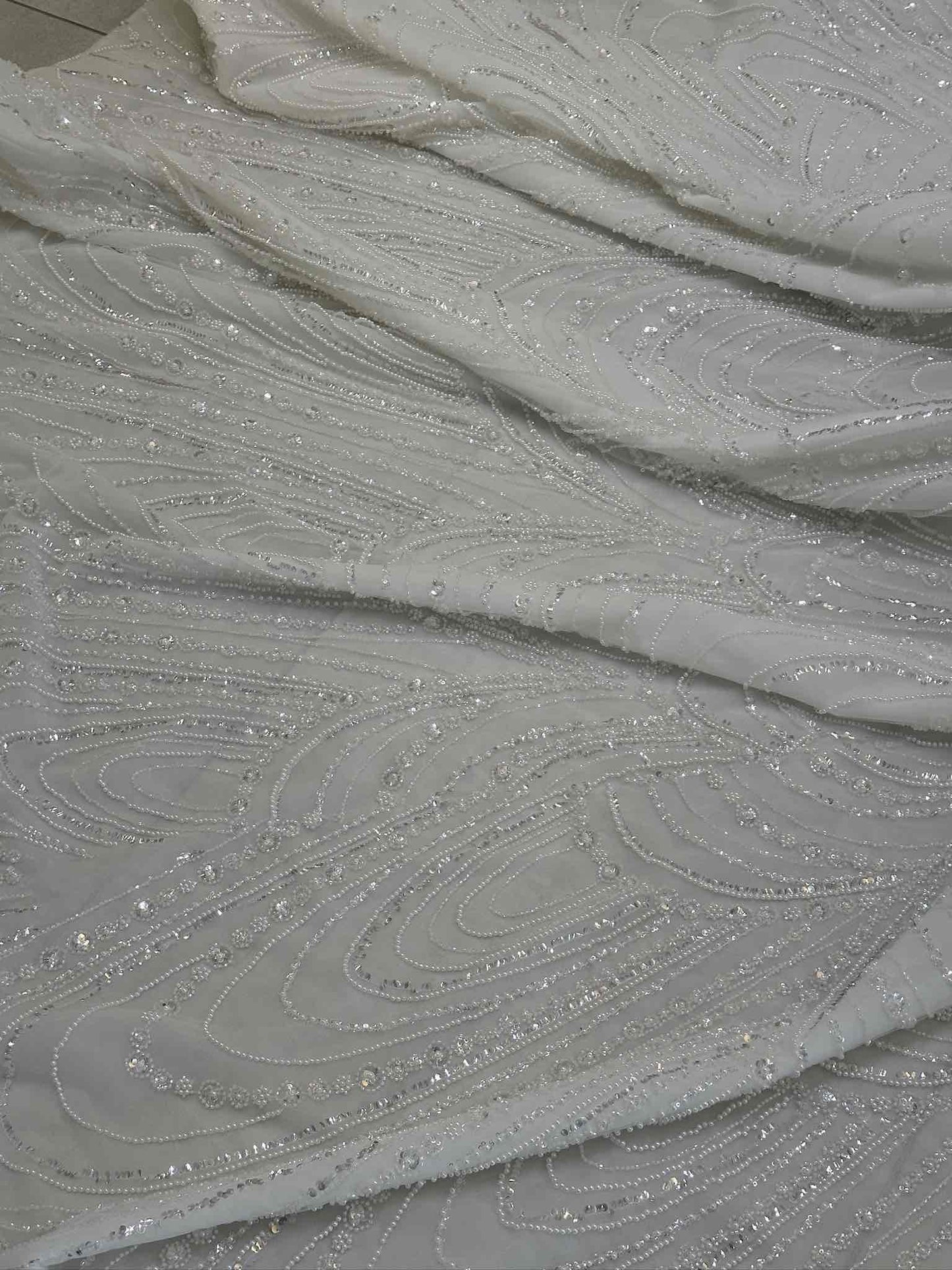 C2025-DH10 - strapless beaded ball gown wedding dress