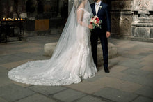 C2023-EPS vestido de novia con hombros descubiertos y talla grande