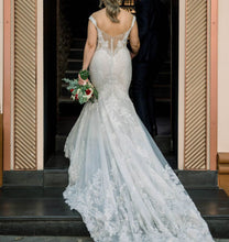 C2023-EPS vestido de novia con hombros descubiertos y talla grande