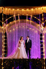 C2023-VBG72 - sexy sleeveless v-neck formal ball gown wedding dress