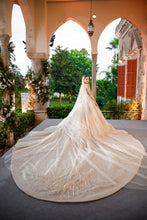 C2023-BG8 - vestido de novia estilo vestido de gala sin tirantes con pedrería y cristales swarovski