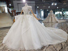 Style 8099 - Off the shoulder ball gown wedding dress FOR SALE