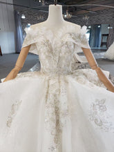 Style 8099 - Off the shoulder ball gown wedding dress FOR SALE