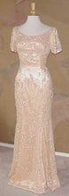 Style 2160 - Robe de soirée mère de la mariée à manches courtes