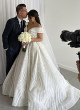 C2023-os6B - vestidos de novia estilo vestido de fiesta con hombros descubiertos