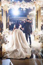 C2023-os6B - vestidos de novia estilo vestido de fiesta con hombros descubiertos