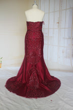 Estilo C2021-LakeshaM - Vestido de novia rojo talla grande