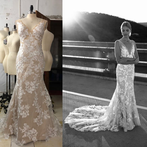 Estilo C2018-JNunez - Réplica de vestido de novia inspirado en Stevie - Made With Love