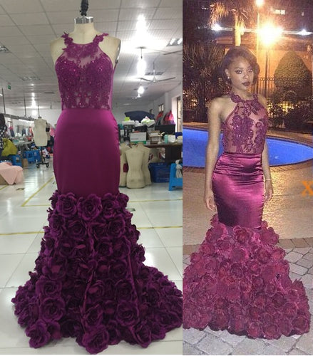 Réplica de vestido de noche formal para vestido de fiesta