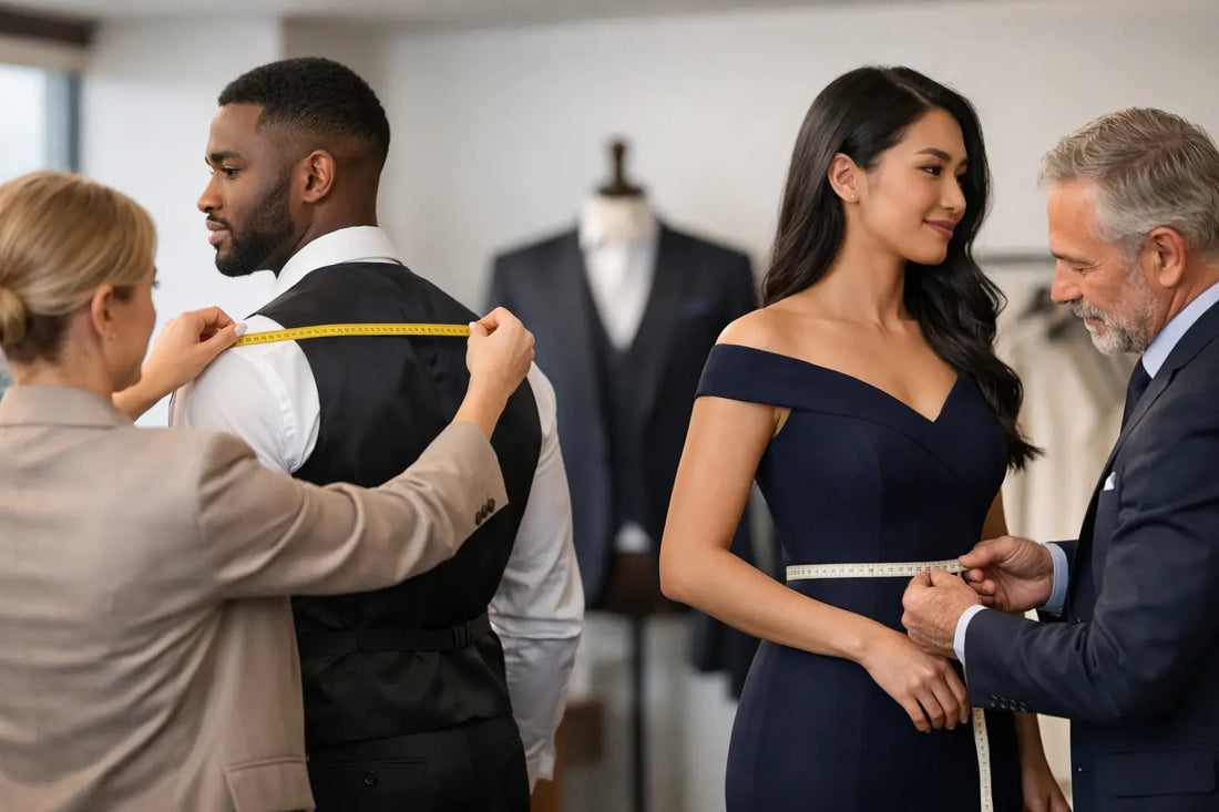 Formal Dress Measuring for a Made-to-Order Fit