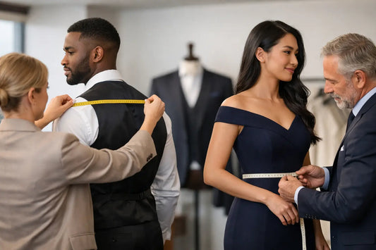 Formal Dress Measuring for a Made-to-Order Fit