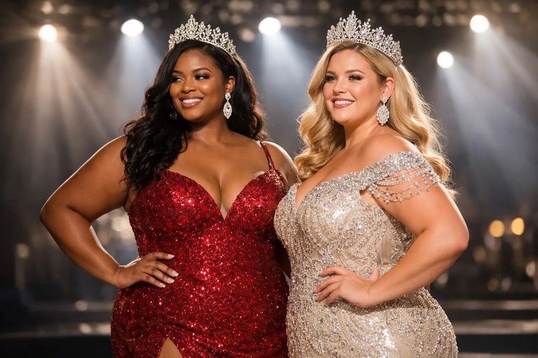 Plus Size Pageant Gowns That Command the Stage
