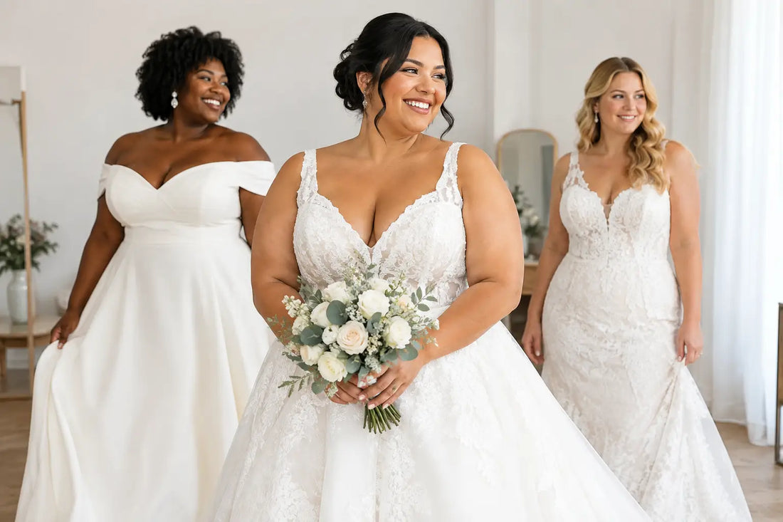 Curvy Bride Gown Example: What Truly Flatters