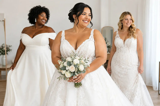 Curvy Bride Gown Example: What Truly Flatters