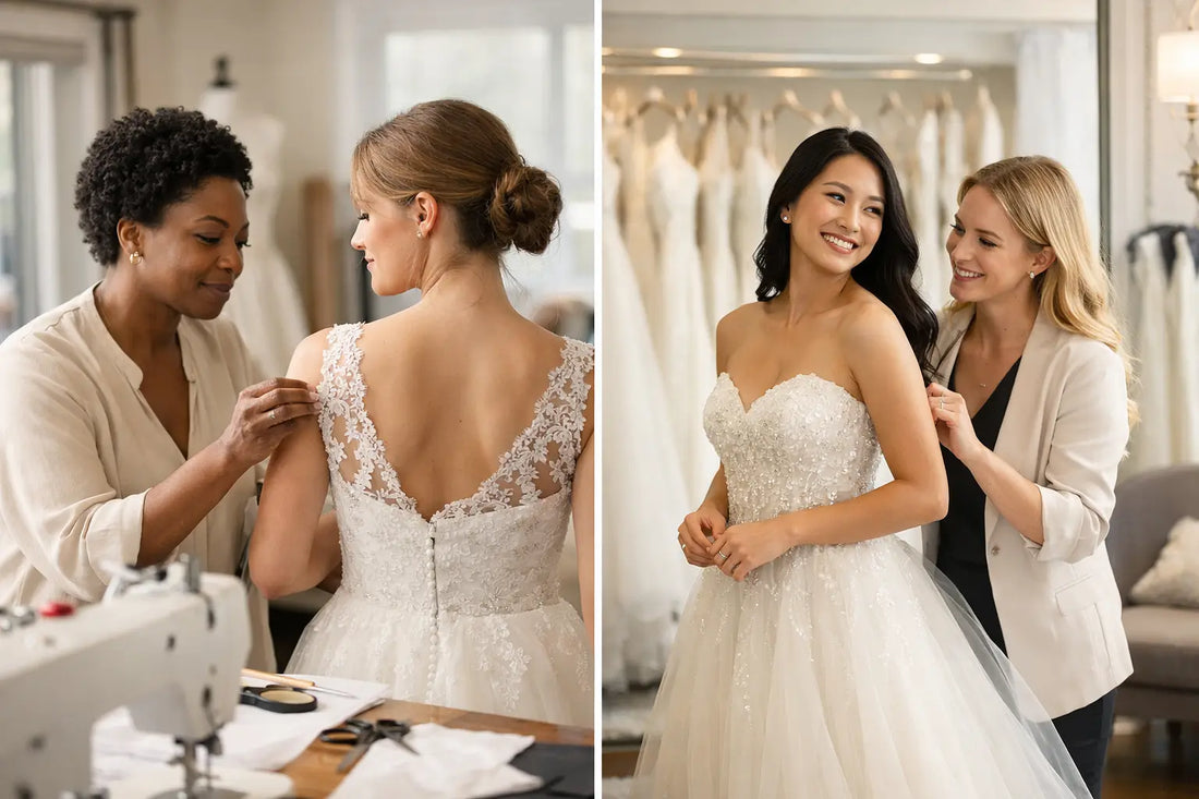Custom Dressmaker Versus Bridal Boutique