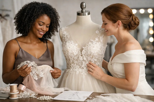 How to Combine Dress Details for a Custom Gown