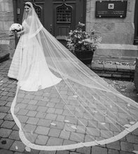 C2023-SA429 - strapless a-line tiered wedding gown
