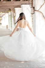 C2023-SHB558 - strapless sweetheart beaded ball gown wedding dress