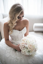 C2023-SBG224 - strapless a-line ball gown wedding dress