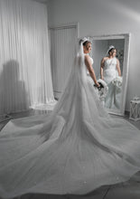 C2023-OST4 - beaded one shoulder plus size wedding ball gown dress with overskirt