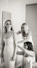 C2024-B993 - sleeveless scoop neck wedding gown