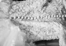 C2024-SNLS - long sleeve a-line wedding gown with beaded embroidery bodice