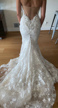 C2024-GL40 - sweetheart strapless wedding gown with embroidered lace details