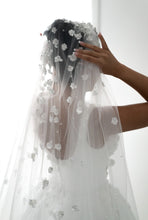 C2024-SK47 - open bust a-line ball gown wedding dress with wide shoulder straps