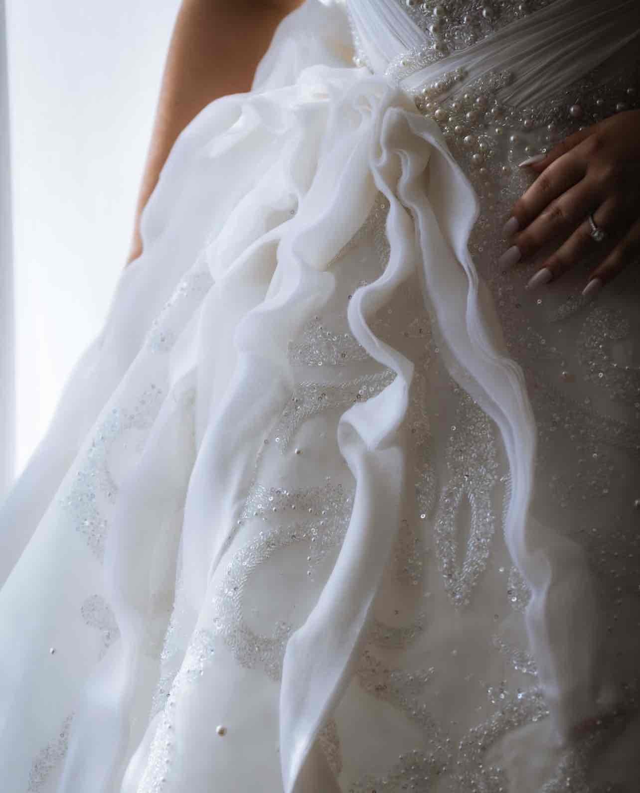 C2024-GH53P - beaded strapless plus size wedding ball gown