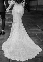 C2024-ZM90 - strapless beaded lace wedding gown
