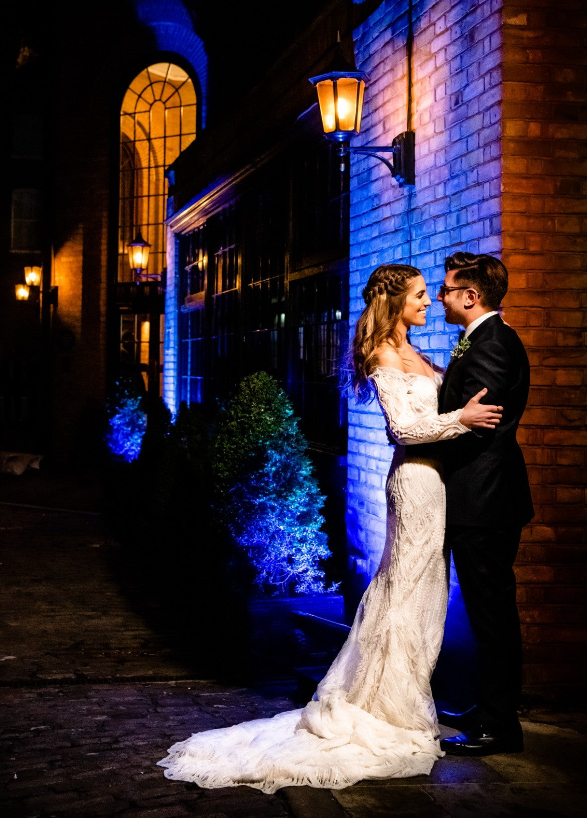 C2024-P787 - couture long sleeve wedding gown