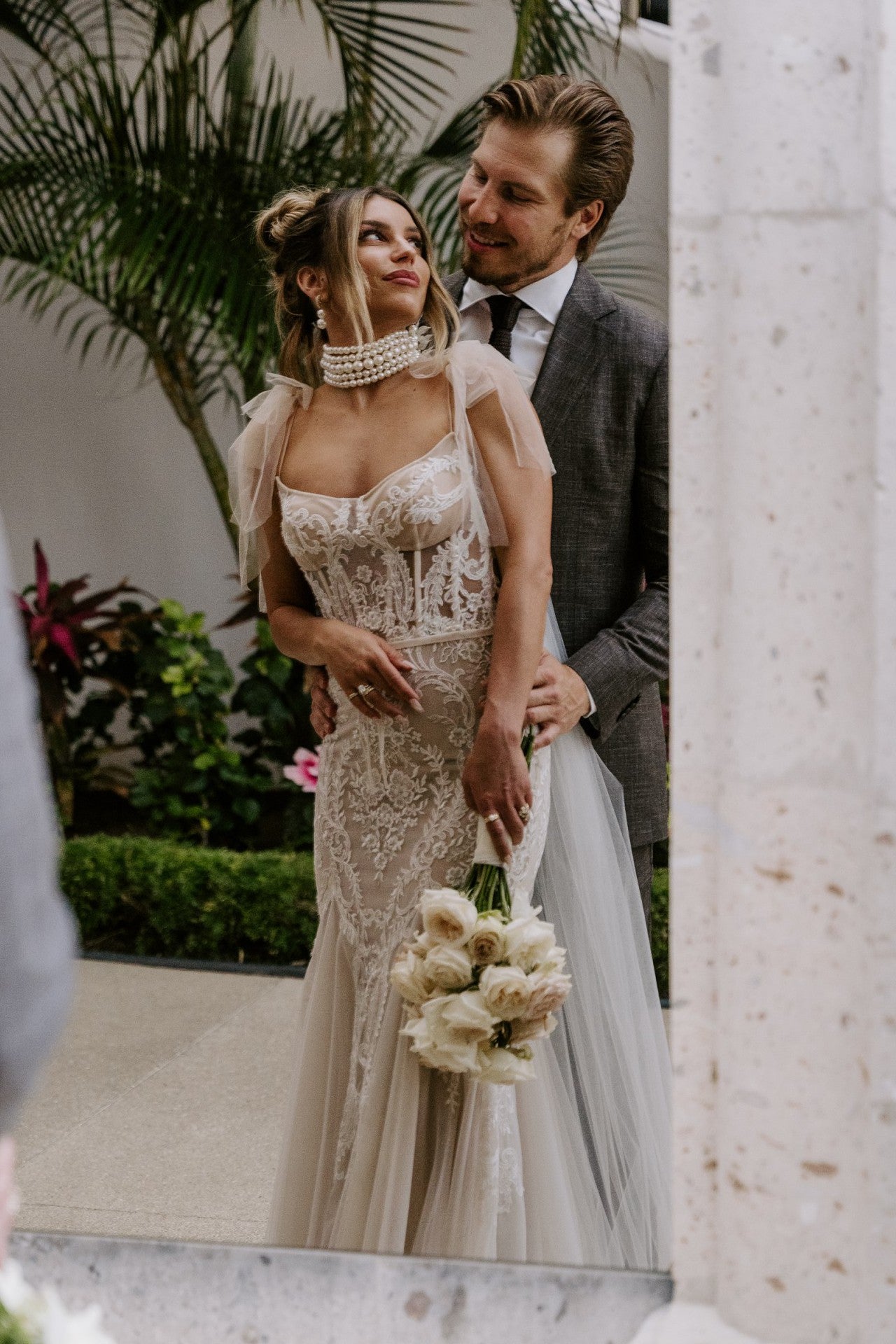 C2025-BP20-p102 - fitted embroidered wedding gown