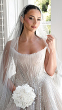 C2025-LDG110 - beaded strapless a-line wedding ball gown
