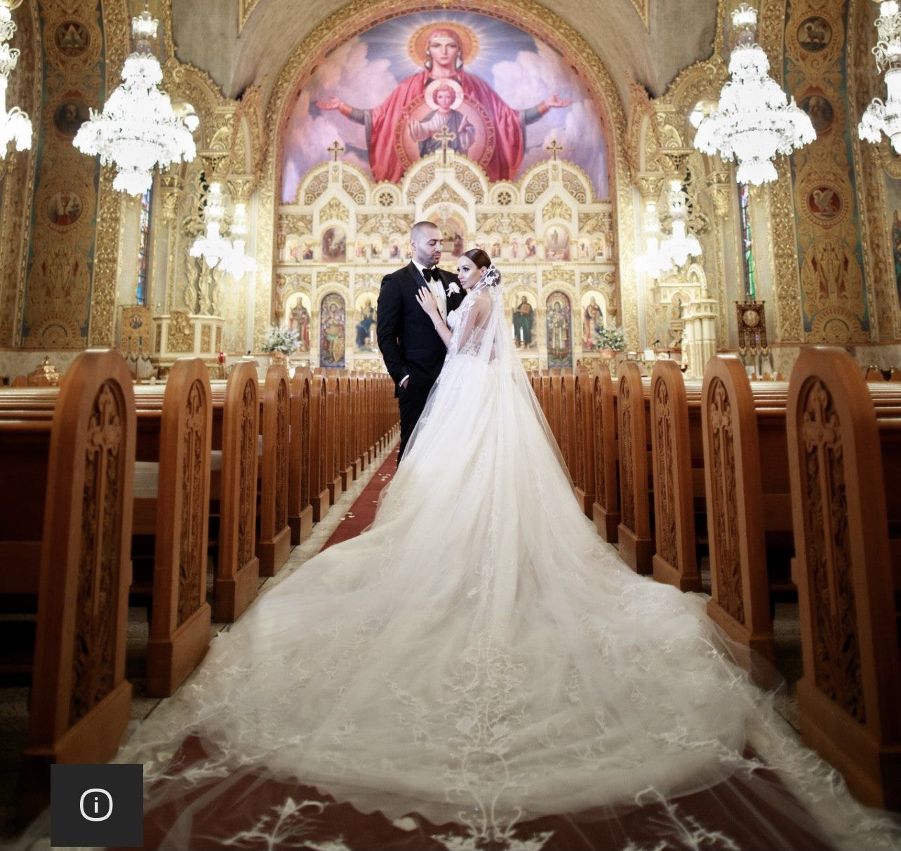 C2025-ID87 - strapless beaded couture wedding gown