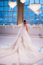 C2025-1104 - sleeveless beaded wedding gown