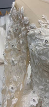 C2025-LS05K - Illusion neckline long sleeve embellished wedding gown