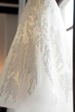 C2025-ES1725 - strapless beaded a-line wedding gown