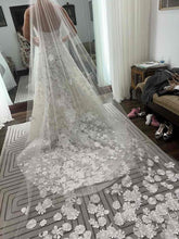 C2025-MZN4 - strapless a-line flower embellished wedding gown