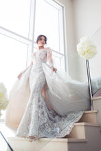 C2025-SK05 - beaded embroidery wedding gown