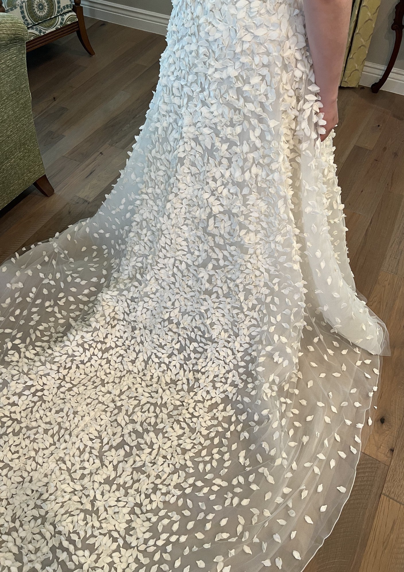 C2025-GM13 - strapless plus size a-line wedding gown