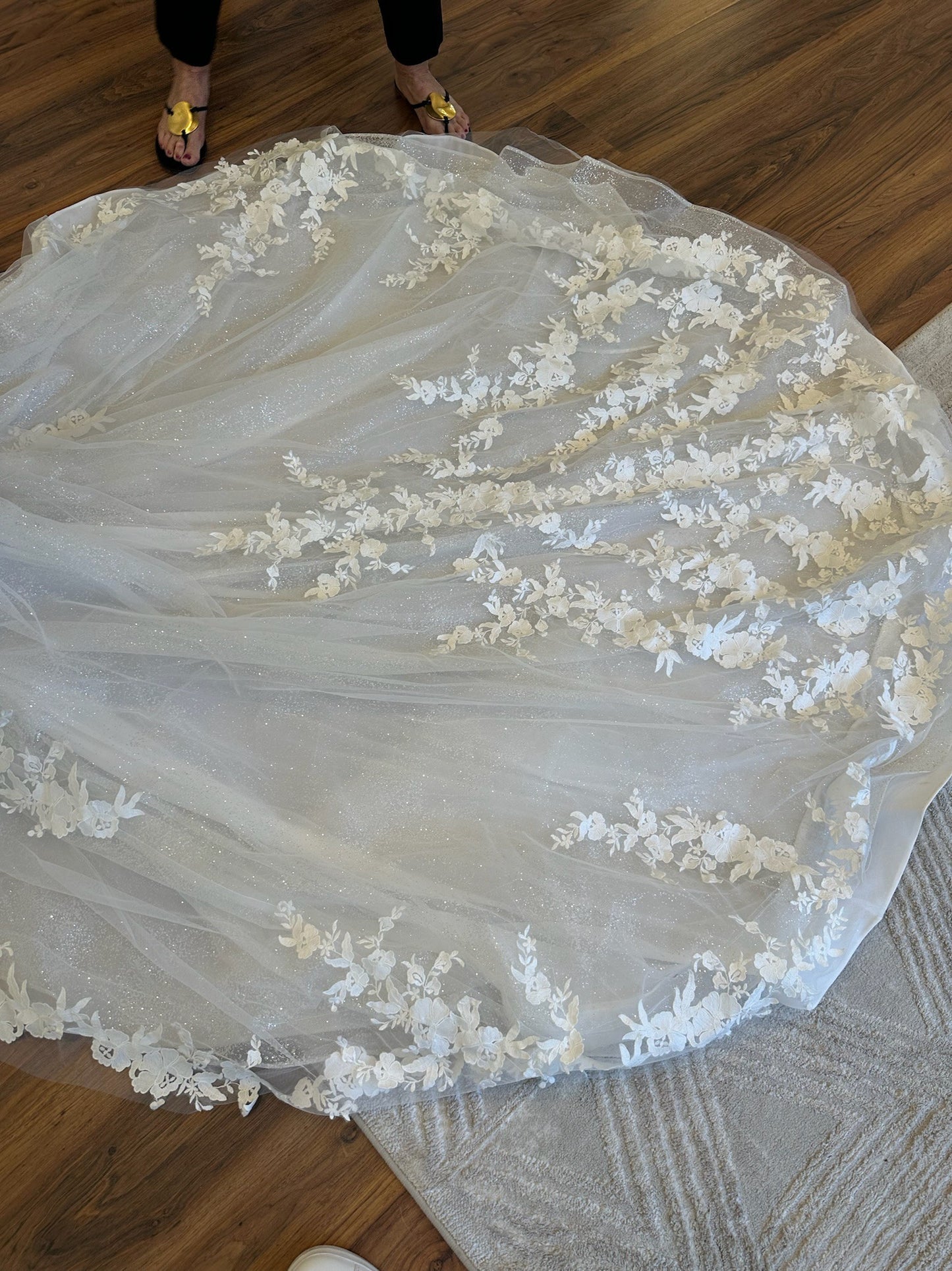 C2026-SW-14226 - Beaded Lace Plus Size Wedding Dress