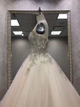 C2025-GLM2 - strapless off the shoulder beaded bodice wedding ball gown