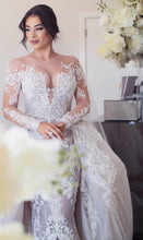 C2025-SK05 - beaded embroidery wedding gown