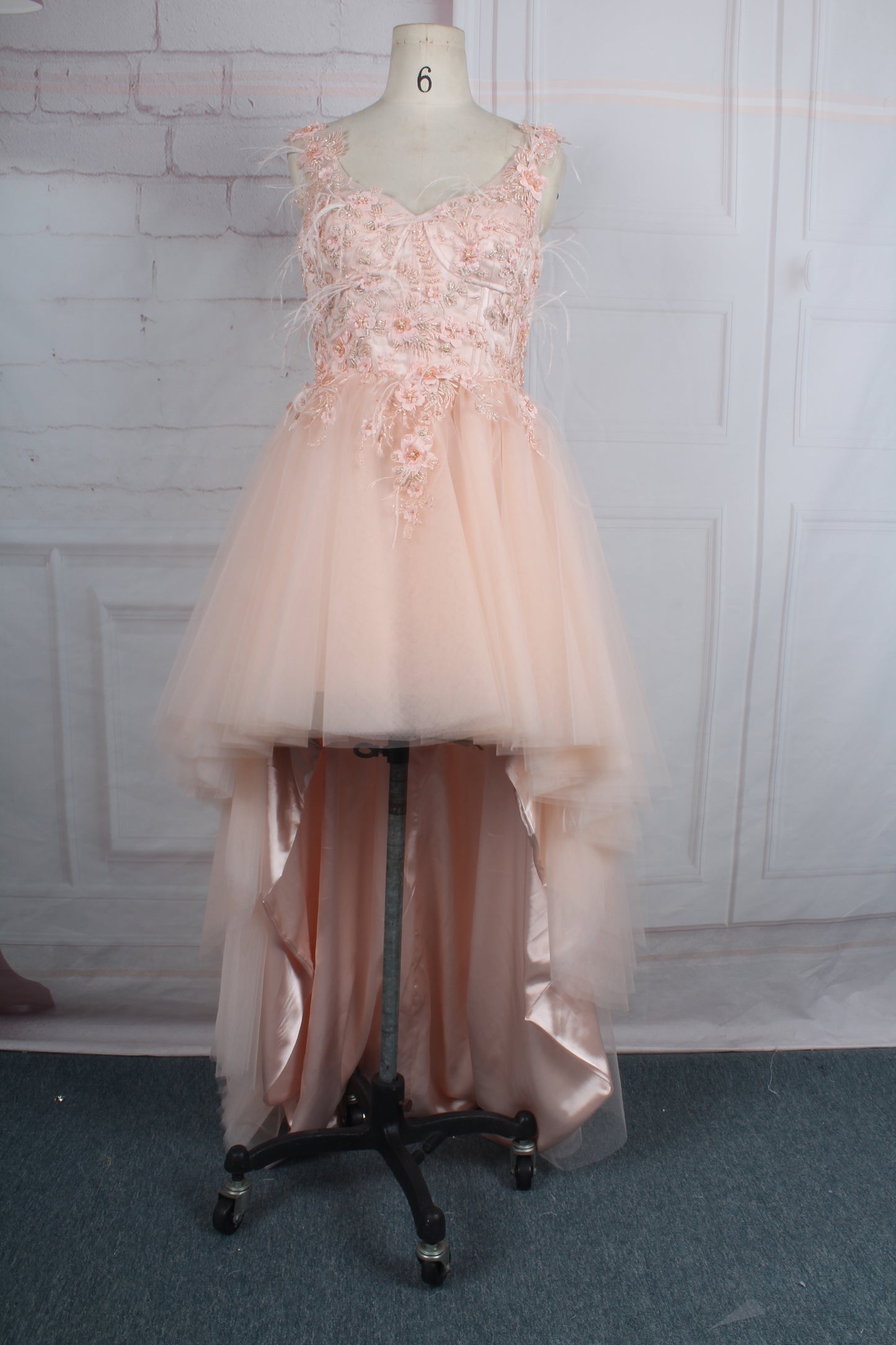 Estilo C2018-ana Vestidos de fiesta altos y bajos