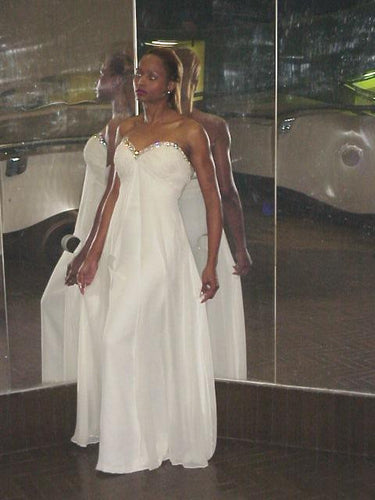 Style #1022p Strapless plus size evening gown