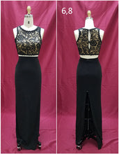 Two Piece Prom Evening Gowns from dress designer Darius