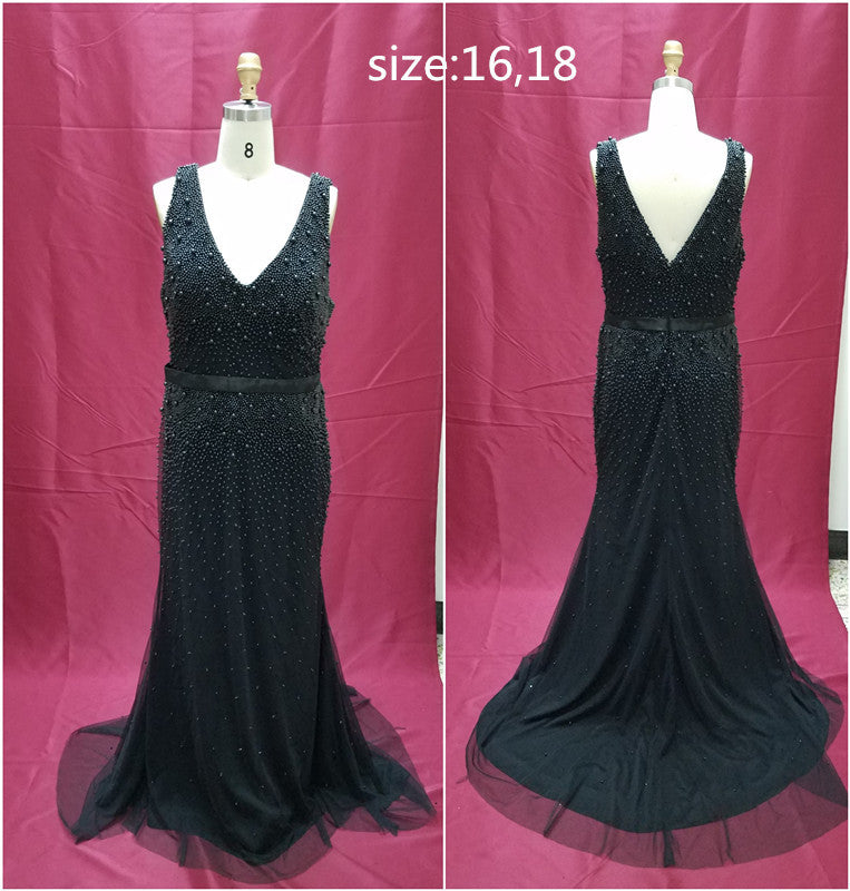 Robes de soirée grande taille sans manches par Darius