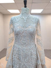 Style C2021-MHidalgo - Long Sleeve beaded embroidery wedding gown