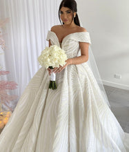 C2022-OS393 vestido de novia formal con hombros descubiertos